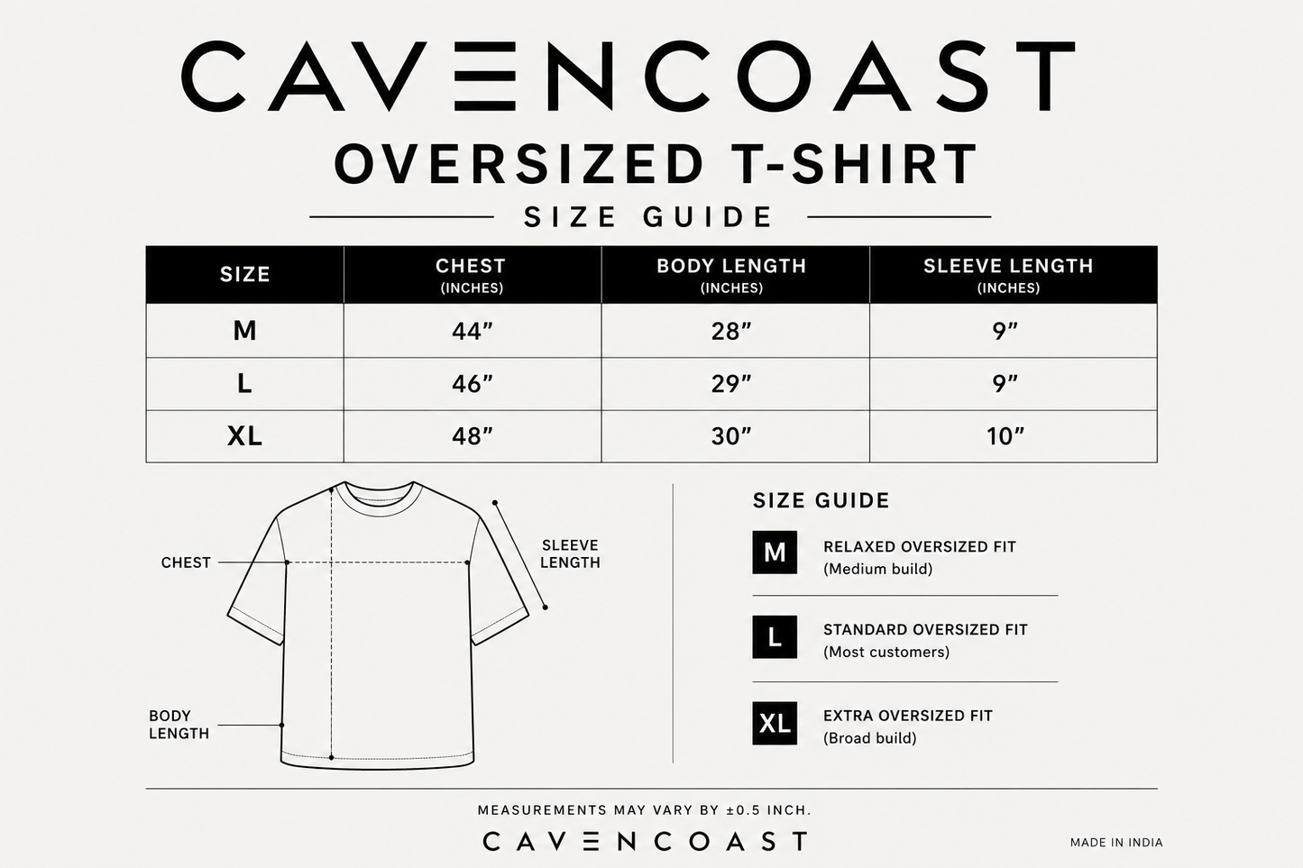 Cavencoast Signature Oversize